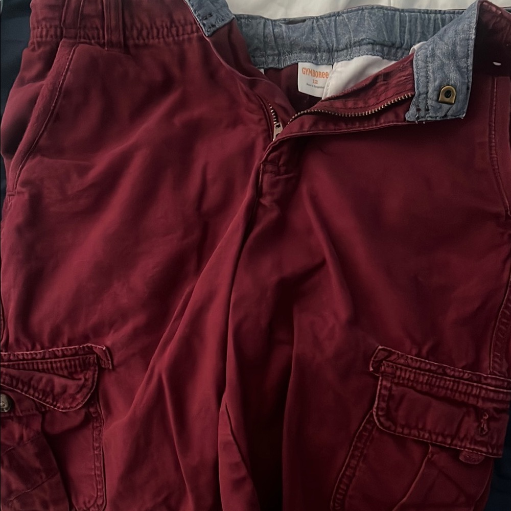Gymboree Burgundy Kids Casual Bottoms